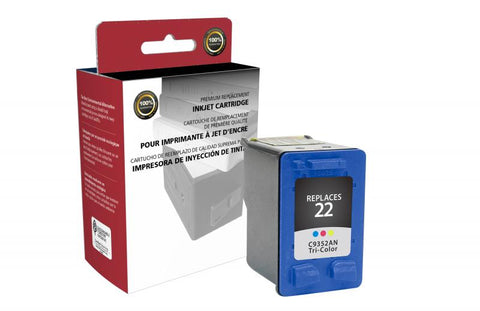 CIG Tri-Color Ink Cartridge for HP C9352AN (HP 22)
