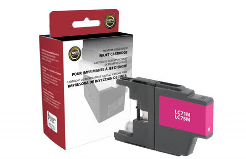 CIG New High Yield Magenta Ink Cartridge for Brother LC71/LC75