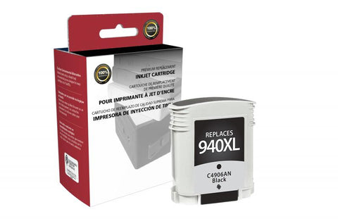 CIG High Yield Black Ink Cartridge for HP C4906AN (HP 940XL)
