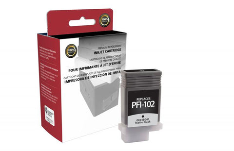 CIG Matte Black Ink Cartridge for Canon PFI-102