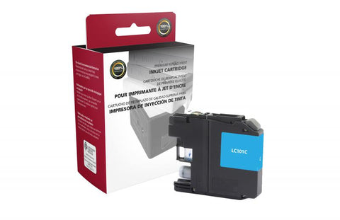 CIG New Cyan Ink Cartridge for Brother LC101